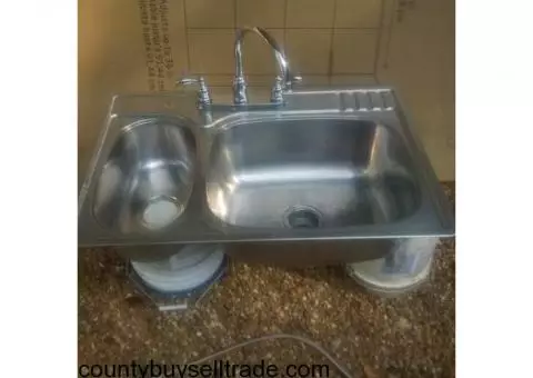 Sink and Faucet