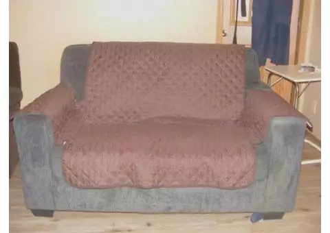Brown Love Seat cover